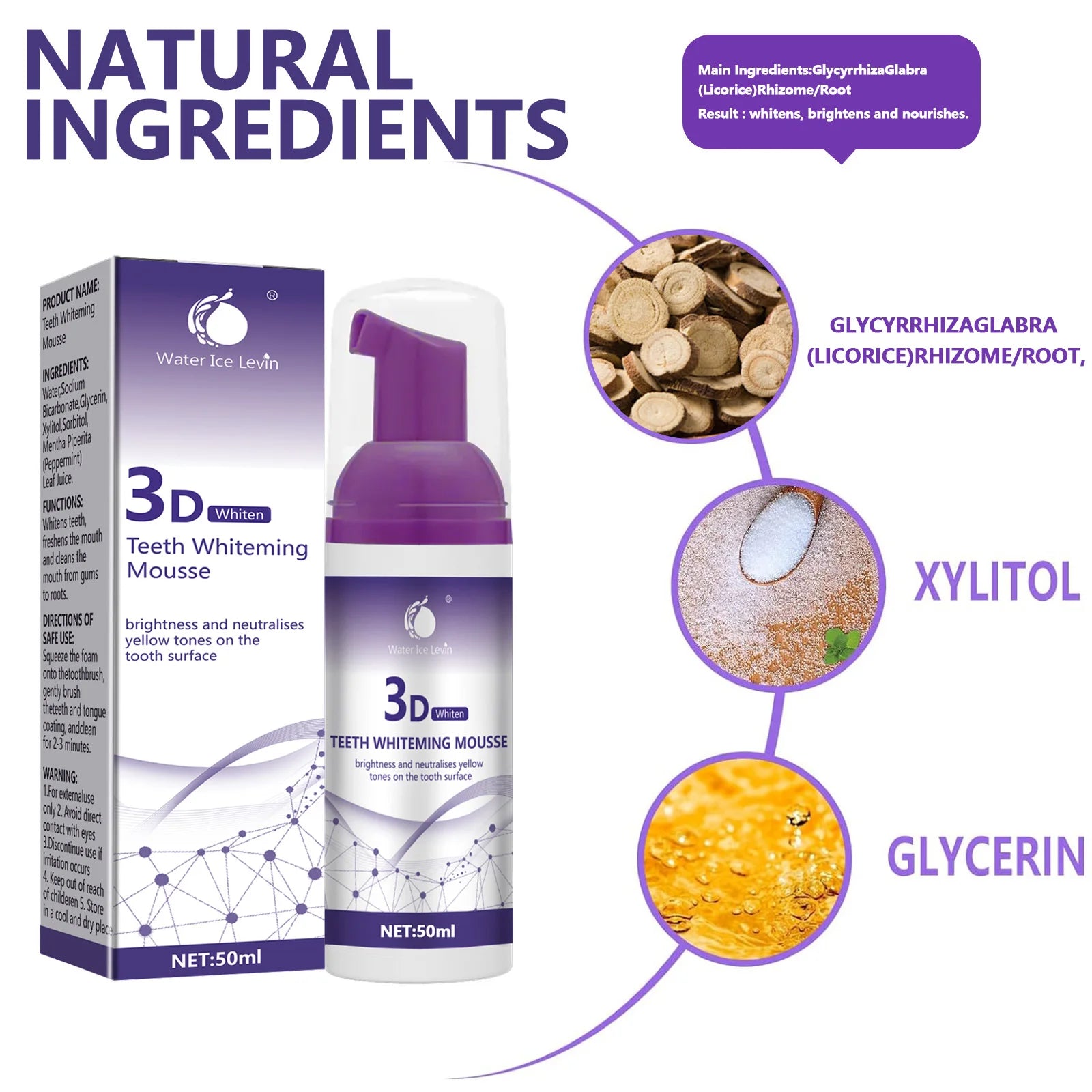 Dentifrice en Mousse 3D