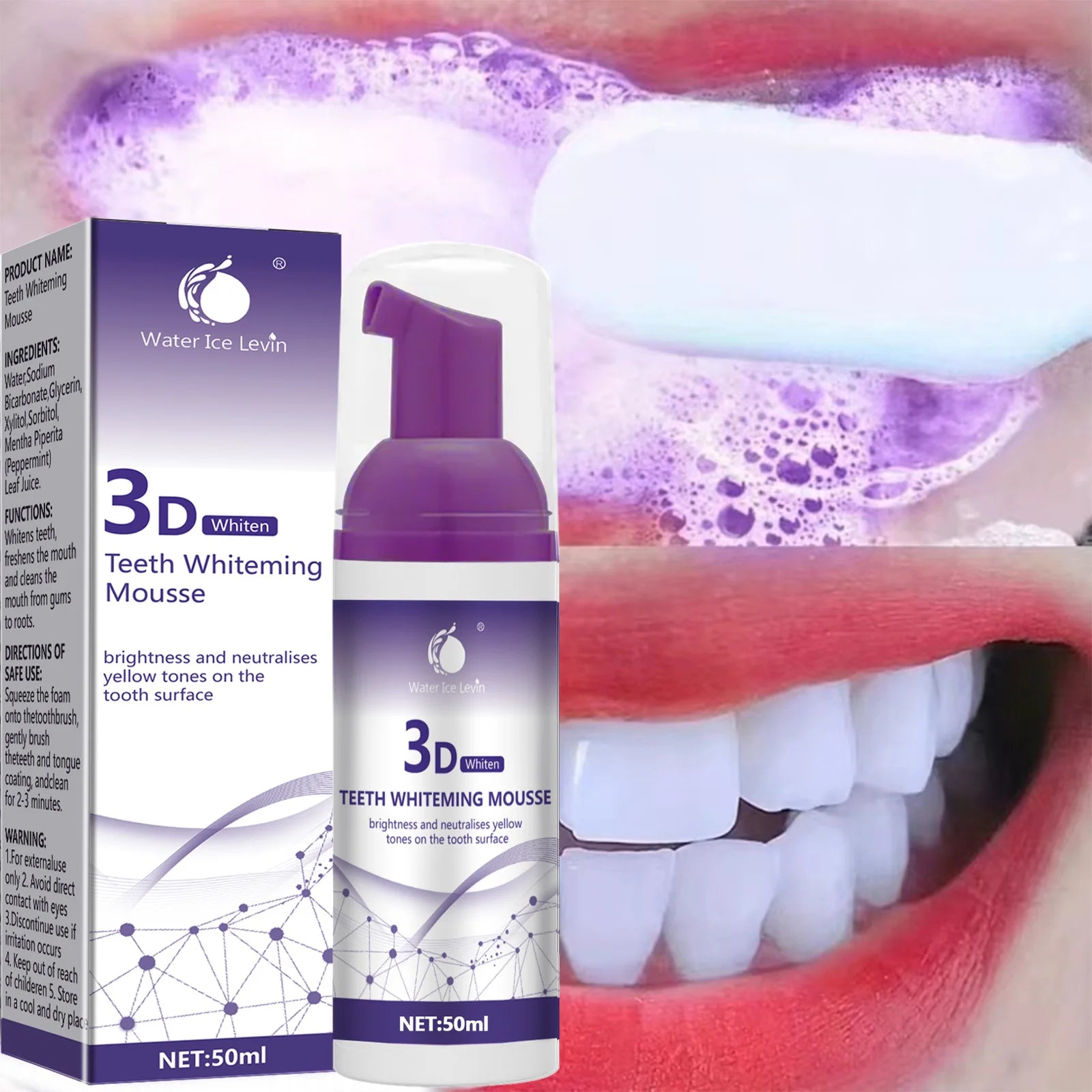 Dentifrice en Mousse 3D